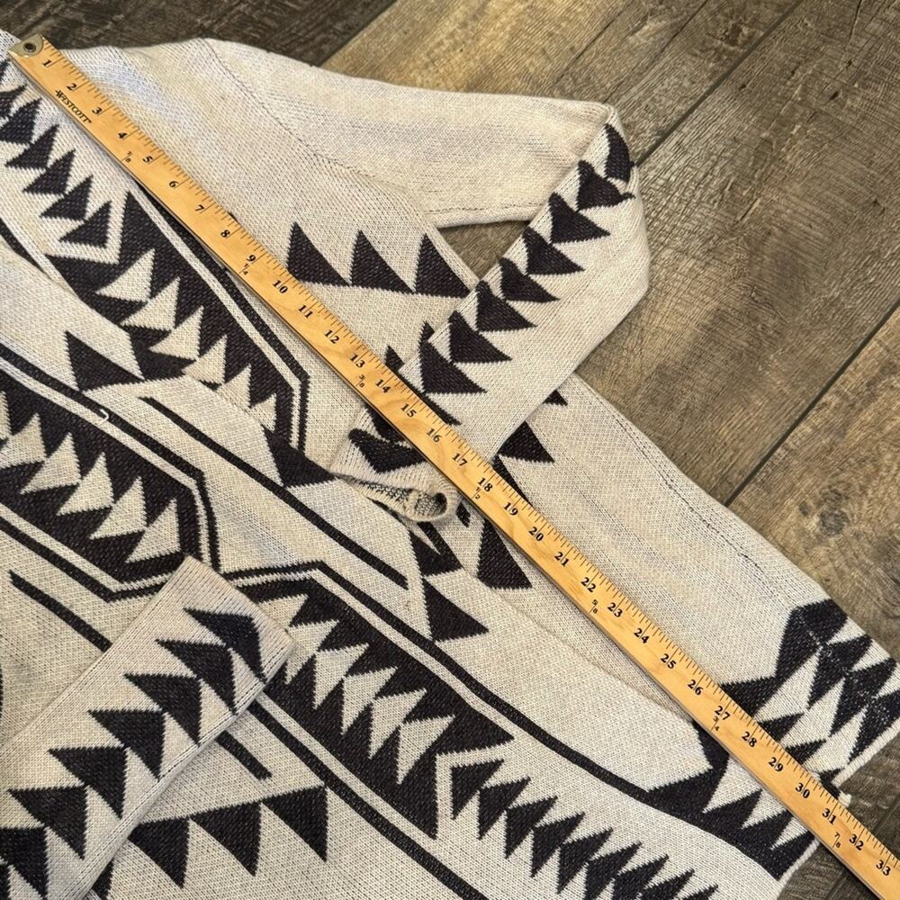 Lovestitch Geometric Aztec Open Front Cardigan Size S/M - Picture 3 of 7